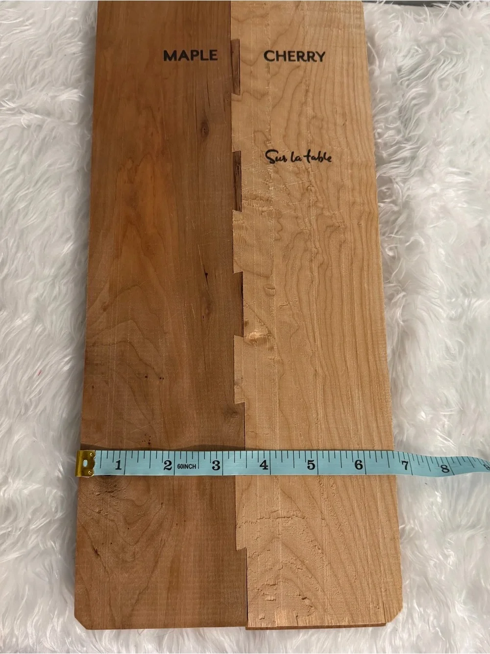 Sur la table duo Maple & Cherry Wood/ Grill/Charcuterie Boards - Set of 2